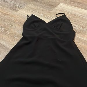 Black maxi dress